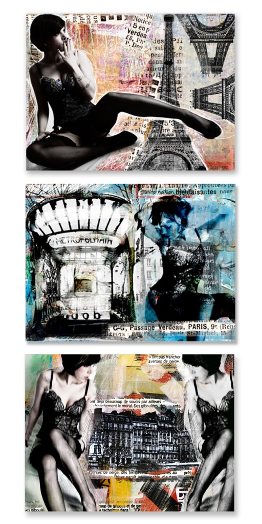 Tryptique La Parisienne